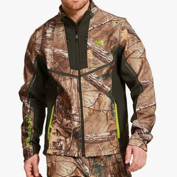 Under Armour Other - Under Armour Realtree Xtra Ridge Reaper Softshell Hunting Jacket Men's XL H14004
